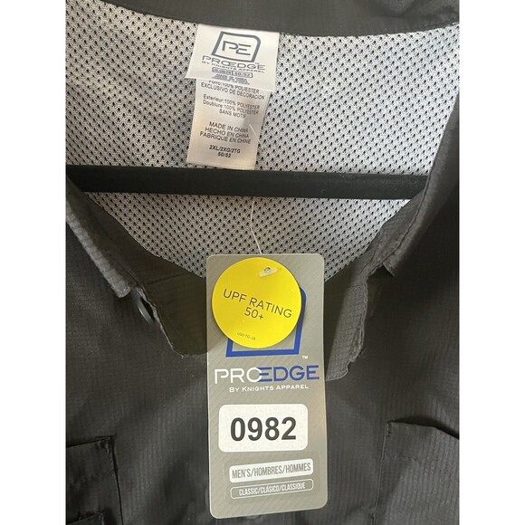 Iowa Hawkeyes ProEdge Short Sleeve Vented Back Fish Shirt Men XXL NWT - Picture 2 of 4